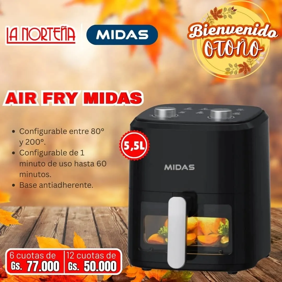 AIR FRY AIR FRY MIDAS - Imagen 1