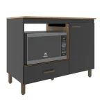 BALCON COOKTOP ROMA NG/NOGAL MANCHEST - Imagen 2