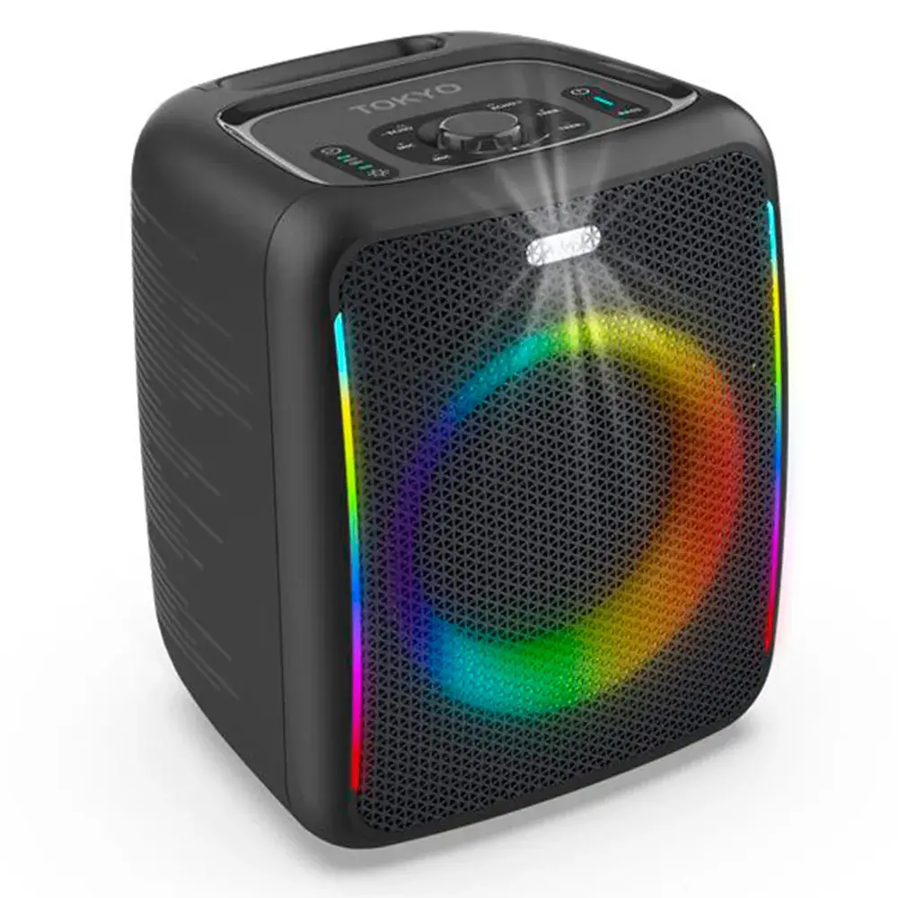 BOOM PARLANTE TOKYO PARTY BOOM 10,5" BATERIA 10800mAh BT-TWS 1 MICROF. - Imagen 1