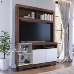 Estante Ambar / Nogueira real Off White - Imagen 2
