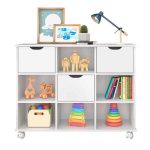 NICHO ORGANIZADOR + 3 CAJONES QMOVI BLANCO