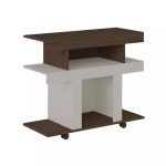 Rack Para Tv Guaiba Amendoa Off White - Imagen 3