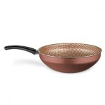 SARTÉN WOK FLORA CON TAPA MTA CHOCOLATE