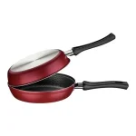 SARTEN TORTILLERO DOBLE 20CM LORETO NEGRA/BORDO X UN - Imagen 3