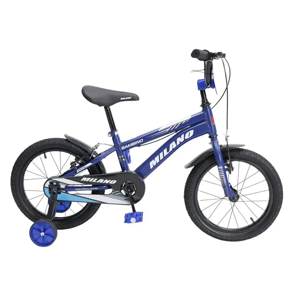BICICLETA BAMBINO ARO 16 MILANO BAMBINO 16 AZUL/VERDE/ROJO - Imagen 1