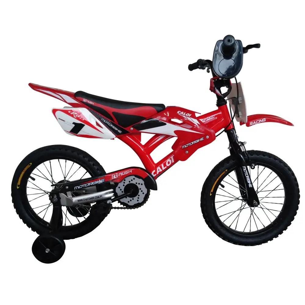 CALOI BICI MOTO ROJO CALOI BICI MOTO 16 ROJO - Imagen 1