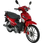 MOTO KENTON BLITZ 110 DLX ROJO/NEGRO - Imagen 2