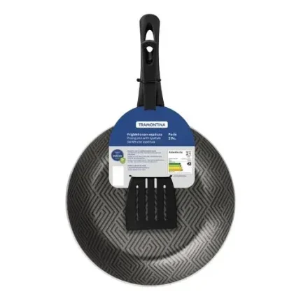 SARTEN CON ESPATULA 26CM PARIS NEGRA X UN