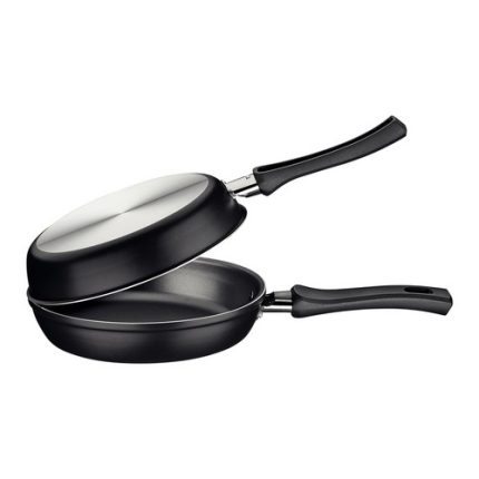 SARTEN TORTILLERO DOBLE 20CM LORETO NEGRA XUN
