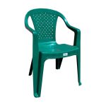 SILLA PLASTICA C/BRAZO REAL TRENZADO