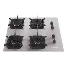 COC MUELLER ANAFE COCINA MUELLER COOKTOP ANAFE 04H MCG4BK-ALUMINIO - Imagen 1