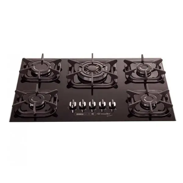 COC TRI LLAM (1) COCINA MUELLER COOKTOP ANAFE 05 TRI/LLAM NEG - Imagen 1