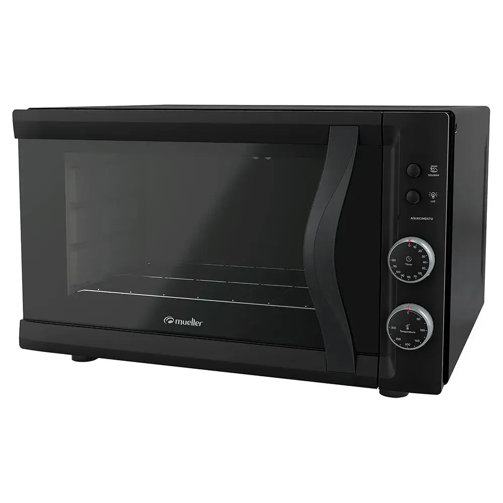 HORNO DELICCI NEGRO 11 HORNO ELECTRICO MUELLER DELICCI G3 NEGRO - Imagen 1