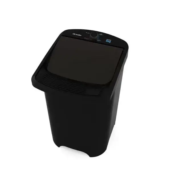LAV.MUELLER LAVARROPAS MUELLER SUPERTANK LITE 8KGNEGRO - Imagen 1