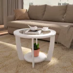 MESA CENTRO CURVE BLANCO (ARTELY) - Imagen 2
