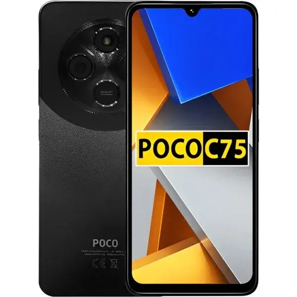 POCO XIAOMI C75 CEL XIAOMI POCO C75 DUAL 256GB/8GB RAM BLACK - Imagen 1