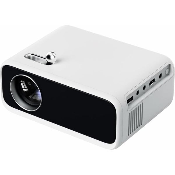 PROYECTOR MINI PROYECTOR XIAOMI WANDO MINI PRO 250L HD/720/ANDROID 9/HDM/USB/WHITE - Imagen 1
