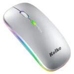 MOUSE OPTICO INALAMBRICO DUAL KEM- 699 GRIS