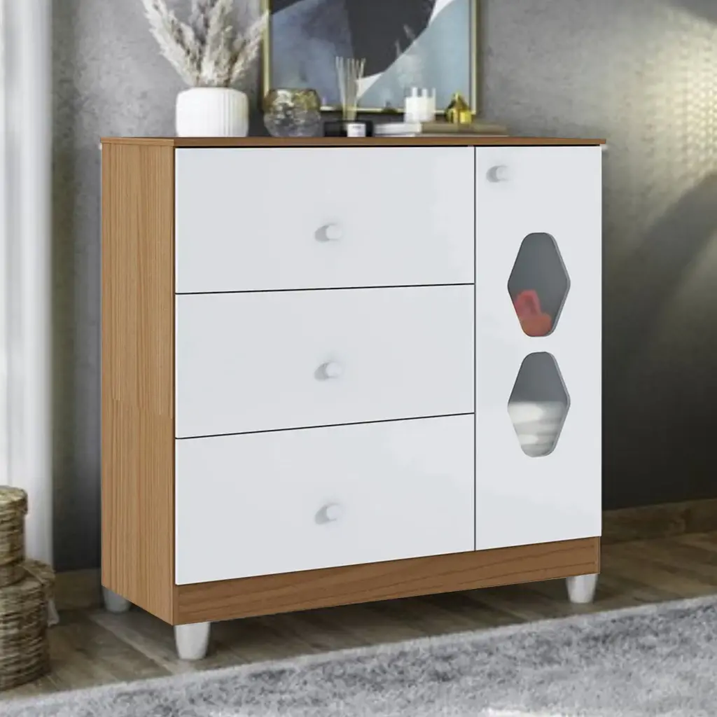 COMODA LOLLY Comoda Lolly-22A BL/AMENDOA ESTRELA - Imagen 1