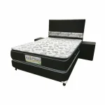Sommier Flex Pillow Inmapol NEGRO con GRIS1.60 x 2.00 Completo