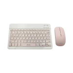 KIT de teclado y Mouse KOLKE Inalambrico BT Rosa KEK-718