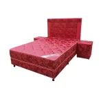 CAMA SOMMIER 160X200 FLEX NEO INMAPOL BORDO