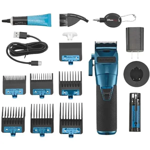 cortador_de_pelo_2_1 (2) Cortador de Pelo BabybllissPRO FX ONE BlueFX FX899BL Recargable - Imagen 1