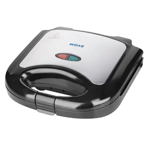 midas-sandwichera 3 SANDWICHERA MIDAS MD-SW1805 2P. INOX - Imagen 1