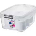 Caja organizadora mediana baja de 20L