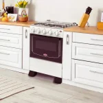 COCINA A GAS TOKYO DALLAS BLANCO 4H MESA INOX. - Imagen 2