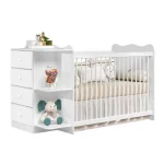 CUNA C/ COMODA NEW HAPPY JA BLANCO ABBA - Imagen 2