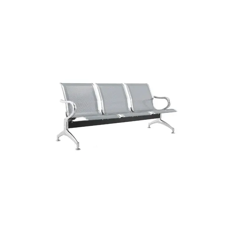 SILLA LONG SILLA LONG CROMADO TOPCHAIR 3 LUGARES/COEXMA - Imagen 1
