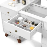 TOHALET CAMARIN ELOA PAT BLANCO ABBA - Imagen 2