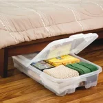 Caja organizadora bajo cama