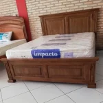 Cama Ana 1,20 Pullman Trisoft+2 Mesitas de Luz