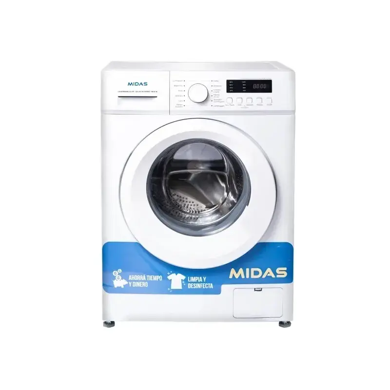 lava midas Lavarropa Frontal Automatico Celeste MIDAS de 6kg - Imagen 1