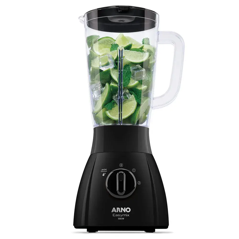 licua 5 LICUADORA ARNO EASYMIX LN27 500W NEGRO 220V - Imagen 1