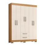 Ropero NT5130/6 Puertas 2 Cajones BLANCO ABBA