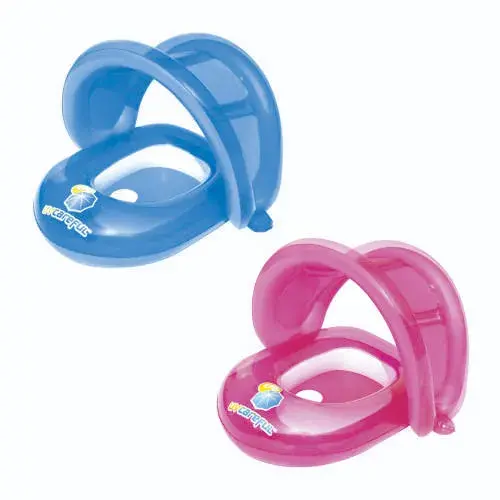 34091-1-500x500 FLOTADOR INFANTIL ASIENTO CON TECHO SPLASH STAR BESTWAY - Imagen 1