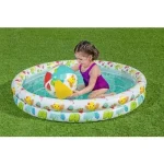 Piscina inflable infantil 137Lts.+ Pelota y Flot. Anillo Bestway