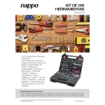KIT DE HERRAMIENTAS MANUALES NAPPO NHK-053 - Imagen 2