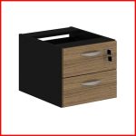 CAJONERO COEXMA 3440 2 CAJONES MALAGA/NEGRO