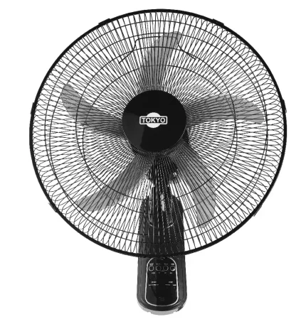 VENTILADOR TOKYO DE PARED 18 TOP18C C/CONTROL 5ASPAS