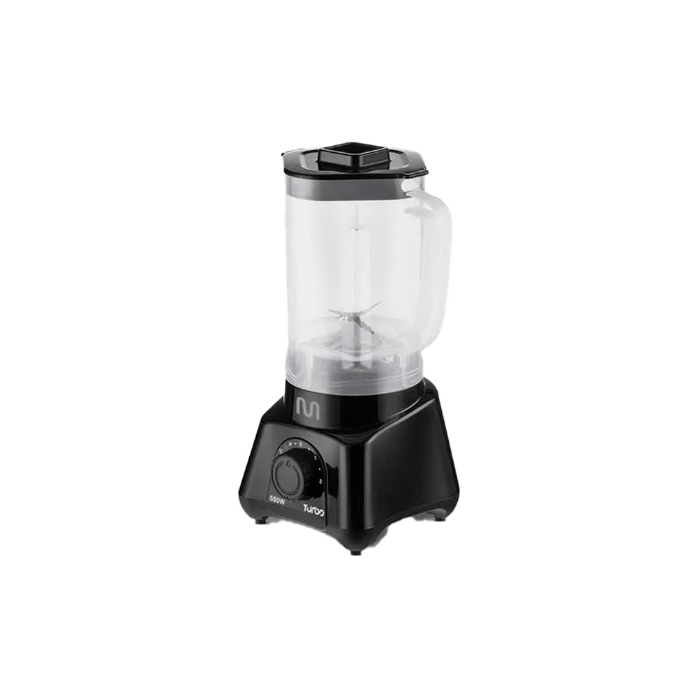 fastrax_101950_693074c608886.jpg LICUADORA MULTILASER 2.1L JARRA PLASTICO 550W 220V NEGRO LQ552 - Imagen 1
