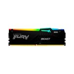 MEMORIA RAM DDR5 16GB 6000 KINGSTON FURY BEAST BK KF560C40BBA-16 RGB XMP