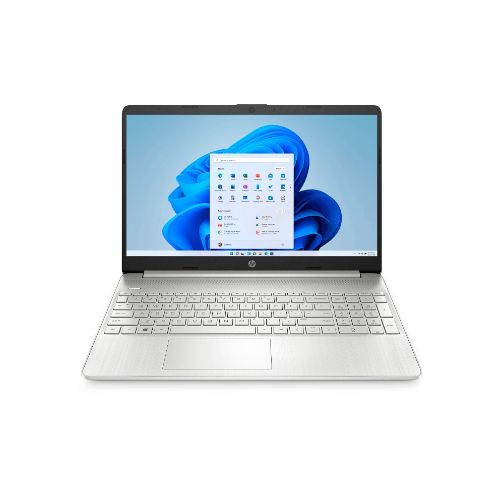 fastrax_102766_6930755f27c2b.jpg NOTEBOOK HP 15-DY5000LA CORE I5 1.3/8G/512SSD/W11H/15.6" FHD PLATA - Imagen 1