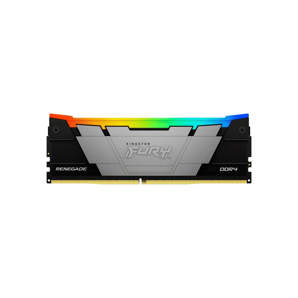 fastrax_102865_6930757bebb5e.jpg MEMORIA RAM DDR4 16GB 3600 KINGSTON FURY RENEGADE BK KF436C16RB12A/16 RGB XMP - Imagen 1