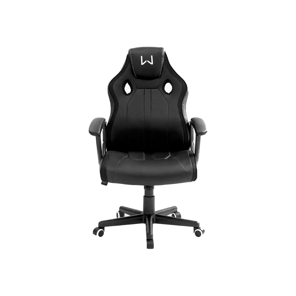 fastrax_103503_6930765137651.jpg SILLA GAMER MULTILASER WARRIOR GA201 KARNA 120KG/INC15°/NEGRO - Imagen 1