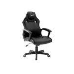 SILLA GAMER MULTILASER WARRIOR GA201 KARNA 120KG/INC15°/NEGRO - Imagen 2