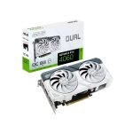PLACA DE VIDEO ASUS RTX4060 DUAL OC 8GB WHITE GDDR6 DUAL-RTX4060-O8G-WHITE